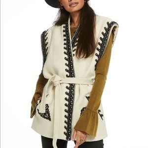 NWOT Scotch and Soda Gebouduurd Eyelet Gilet vest